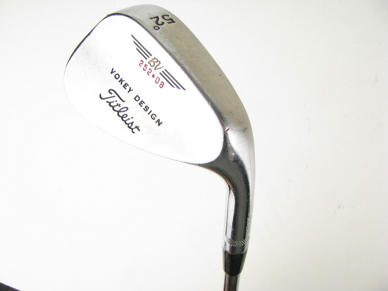 Titleist Vokey Chrome 200 Series Gap Wedge 5208 w/ Steel Clubs n