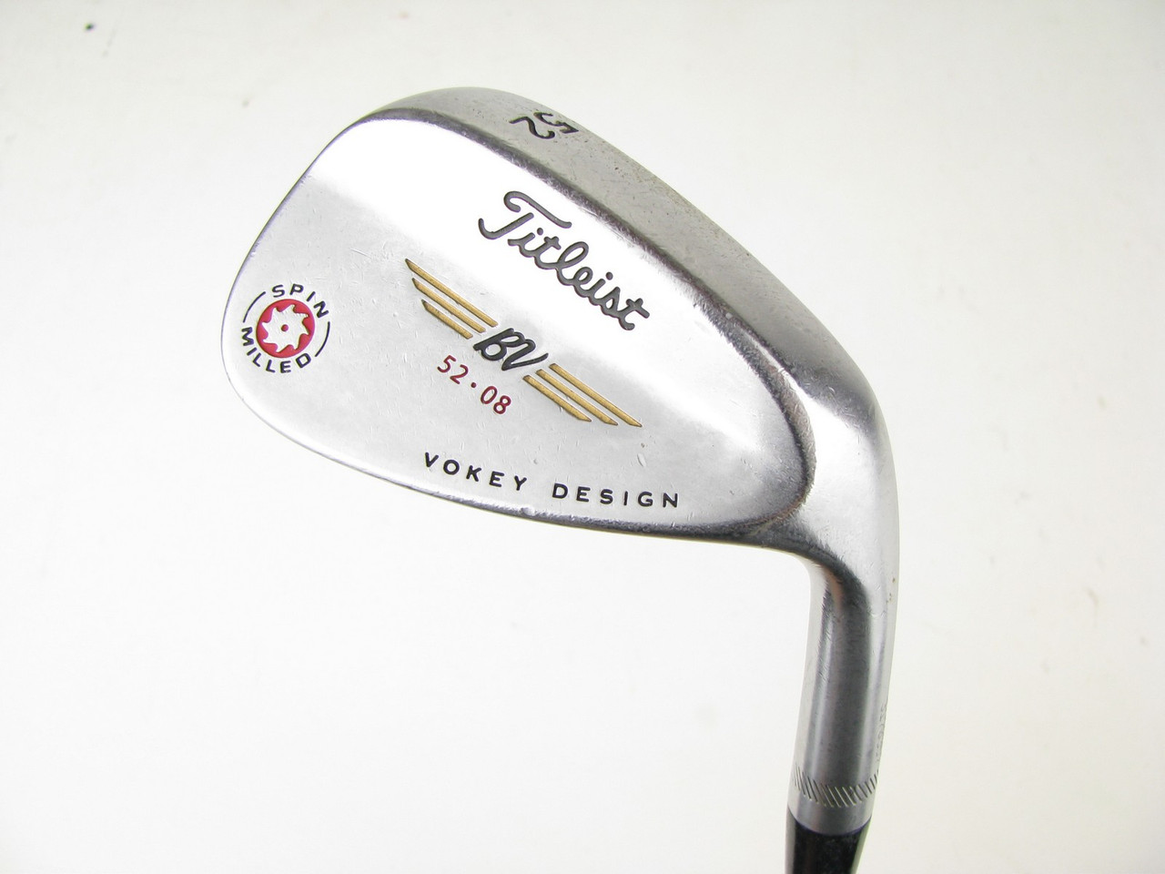 Titleist Vokey Spin Milled Tour Chrome Gap Wedge 52 degree 5208 (Out