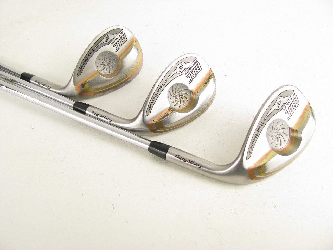 Set of 3 Mac Burrows Golf Alloy Wedge Set 52, 56, 60 degree (Out