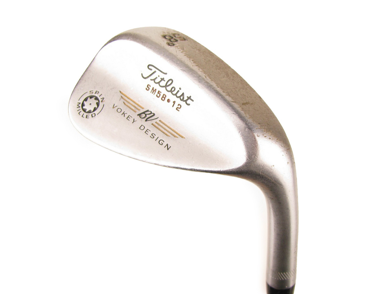 Titleist Vokey Spin Milled 58 degree Lob Wedge 5812 w/ Steel Clubs n Covers Golf