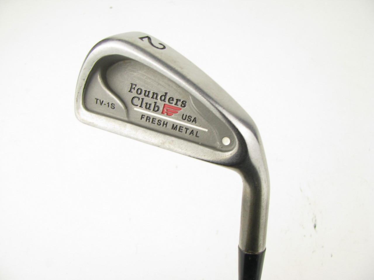 Founders Club TV1S Fresh Metal 2 iron w/ Steel Dynamic Stiff Clubs n
