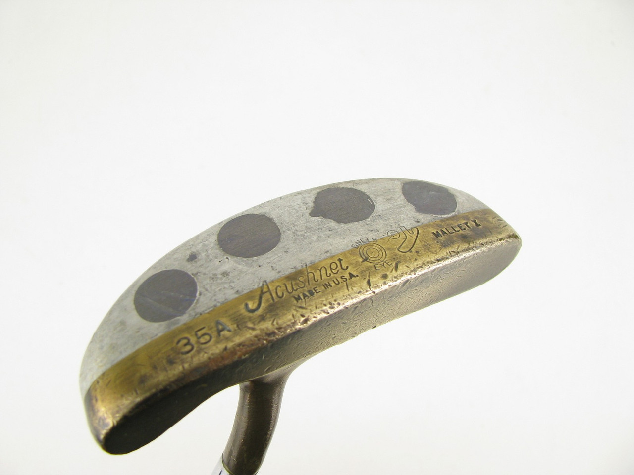 Used Acushnet Bullseye Wide Flange 3-a Golf Putter 33