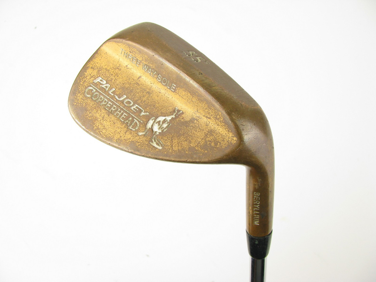 PalJoey Copperhead Three Way Sole Beryllium Sand Wedge 55 degree