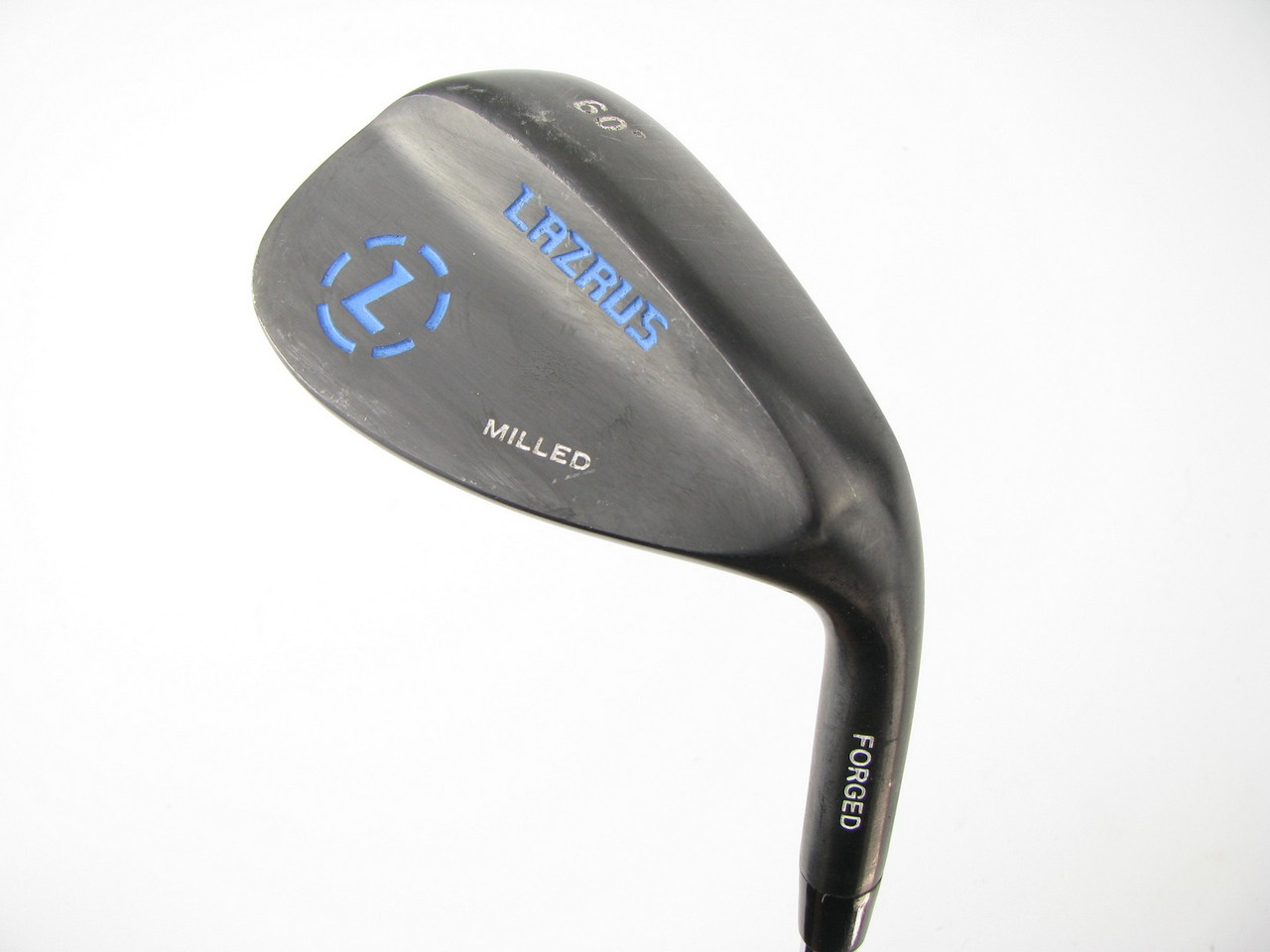 Lazrus Milled Lob Wedge 60 degree w/ Steel Clubs n Covers Golf