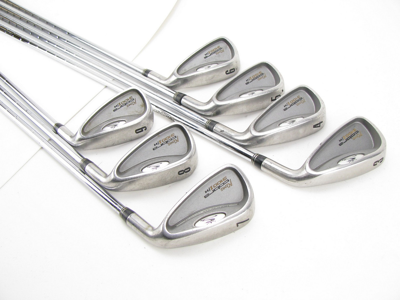 Cobra 3100/H iron set 3-9 MISSING Pitching Wedge w/ Steel NS Pro Stiff -  Clubs n Covers Golf