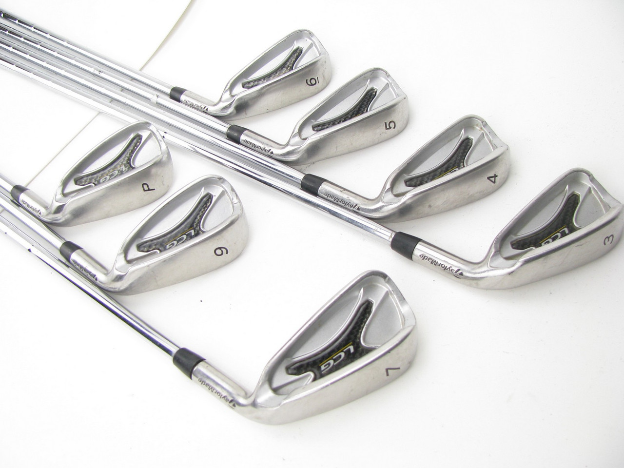 Set De Fers De Golf Taylormade RAC LT (2005) - Fer 3I à PW (8 Pièces) - Droitier - Occasion Bon État