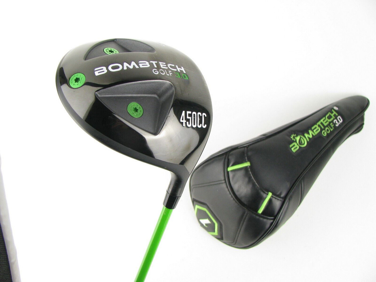 Bombtech Golf 3.0 Driver 450cc 9 degree with Graphite Stiff +Headcover
