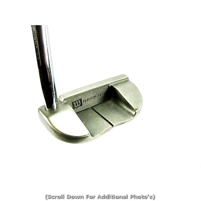 Wilson Deep Red Fluid Feel 3 Putter w/ Steel (7/10) - Clubs n Covers Golf