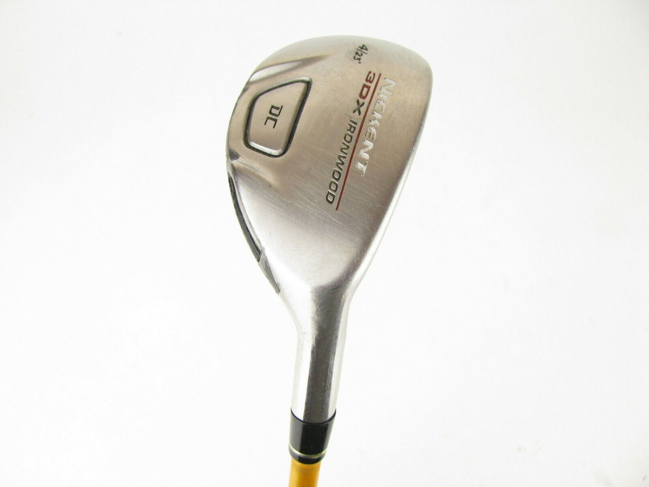 Nickent 3DX DC ironwood 4 Hybrid 23 degree Graphite Stiff Clubs n