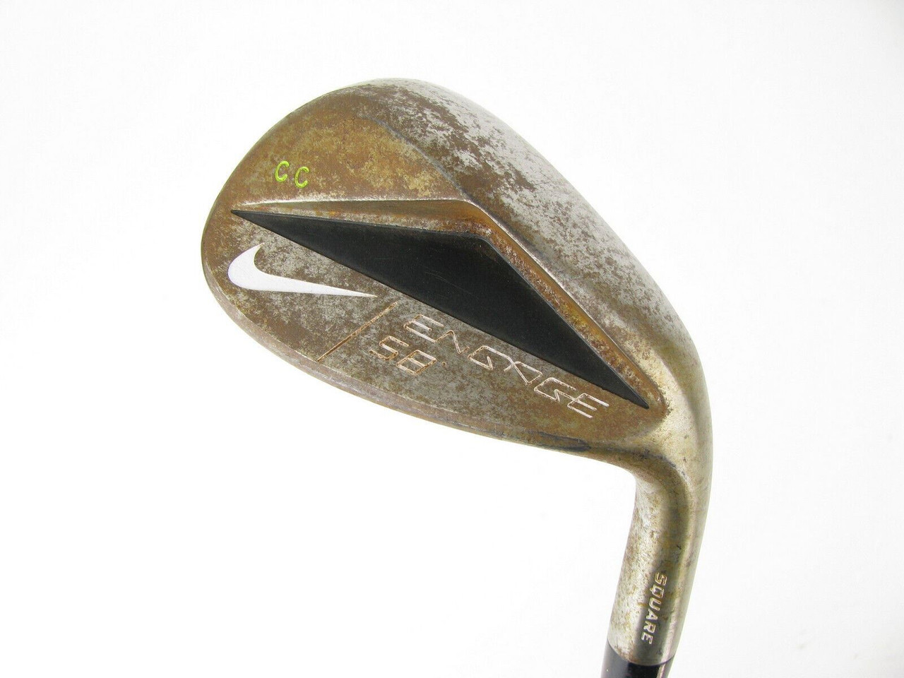 Nike Engage Square Sole Lob Wedge 58 degree with Steel Dynamic Gold Spinner  - Clubs n Covers Golf