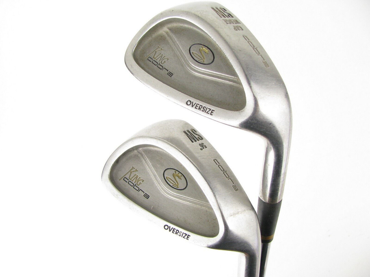 Set of 2 King Cobra Oversize Wedges Sand and Gap Wedge with Steel Stiff