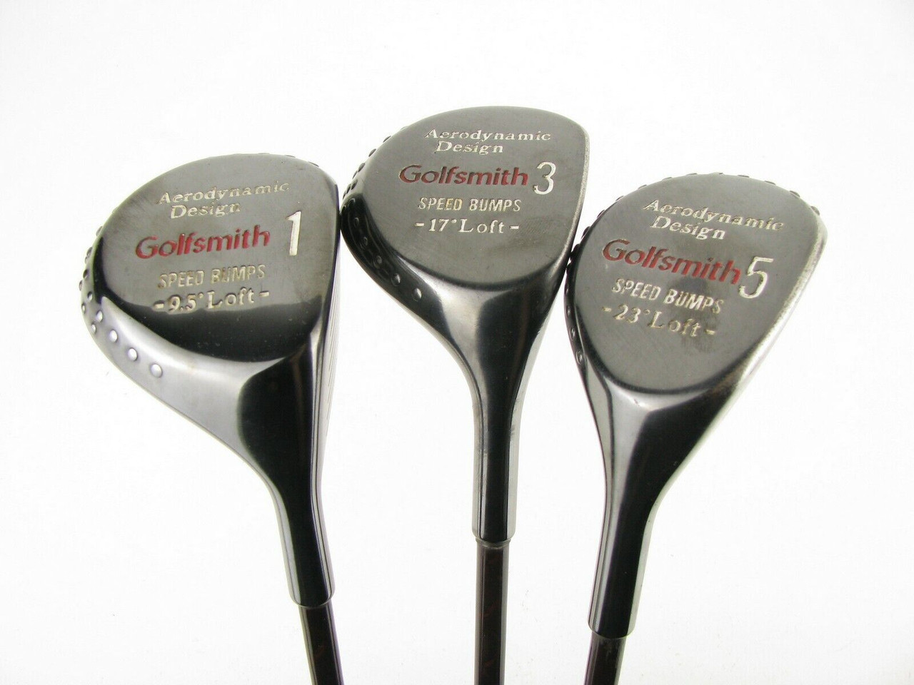 Set of 3 Golfsmith Aerodynamic Design Speed Bumps Woods 1, 3, 5 with