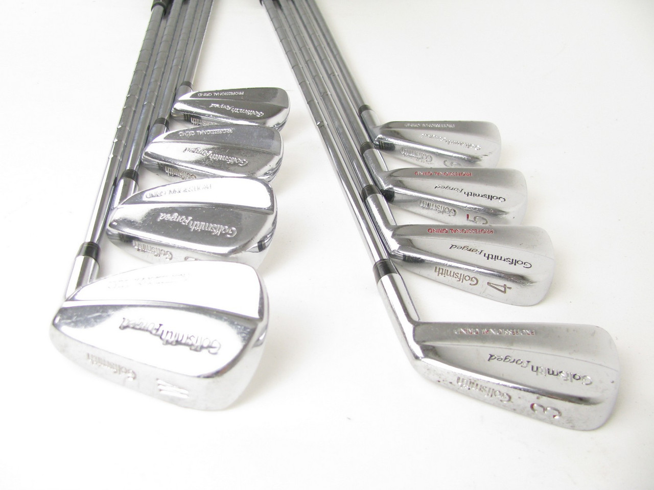 Golfsmith Professional Grind iron set 3PW with Steel Stiff +1/4