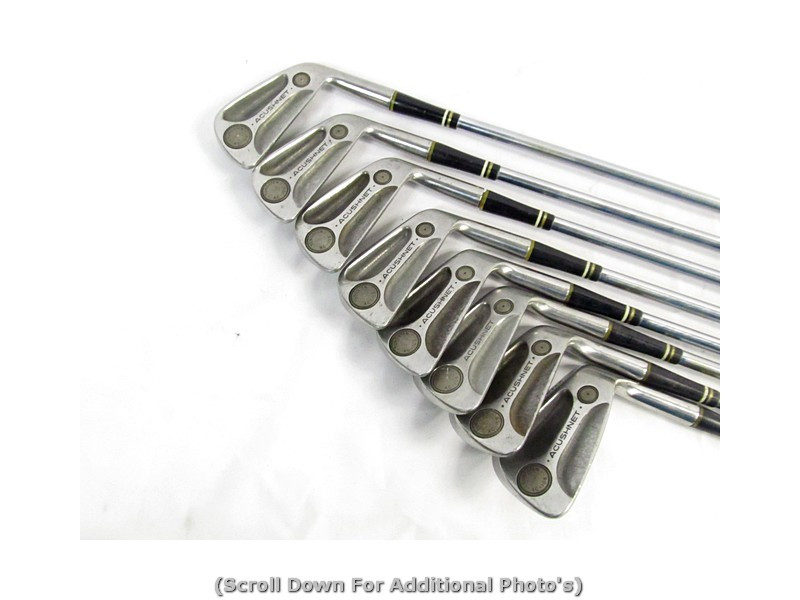 Set Fers Titleist Acushnet AC-108 – 5 à PW – Shafts Acier Réguliers – Poignées Neuves