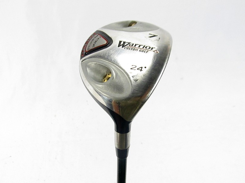 Warrior Custom Golf Fairway 7 Wood 24* w/ Graphite Stiff Flex (7/10