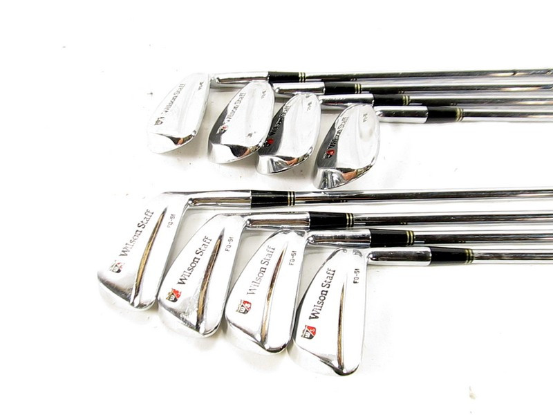 Wilson Staff FG51 Tour Blade Iron Set 3PW w/ Steel Stiff Flex (Out of