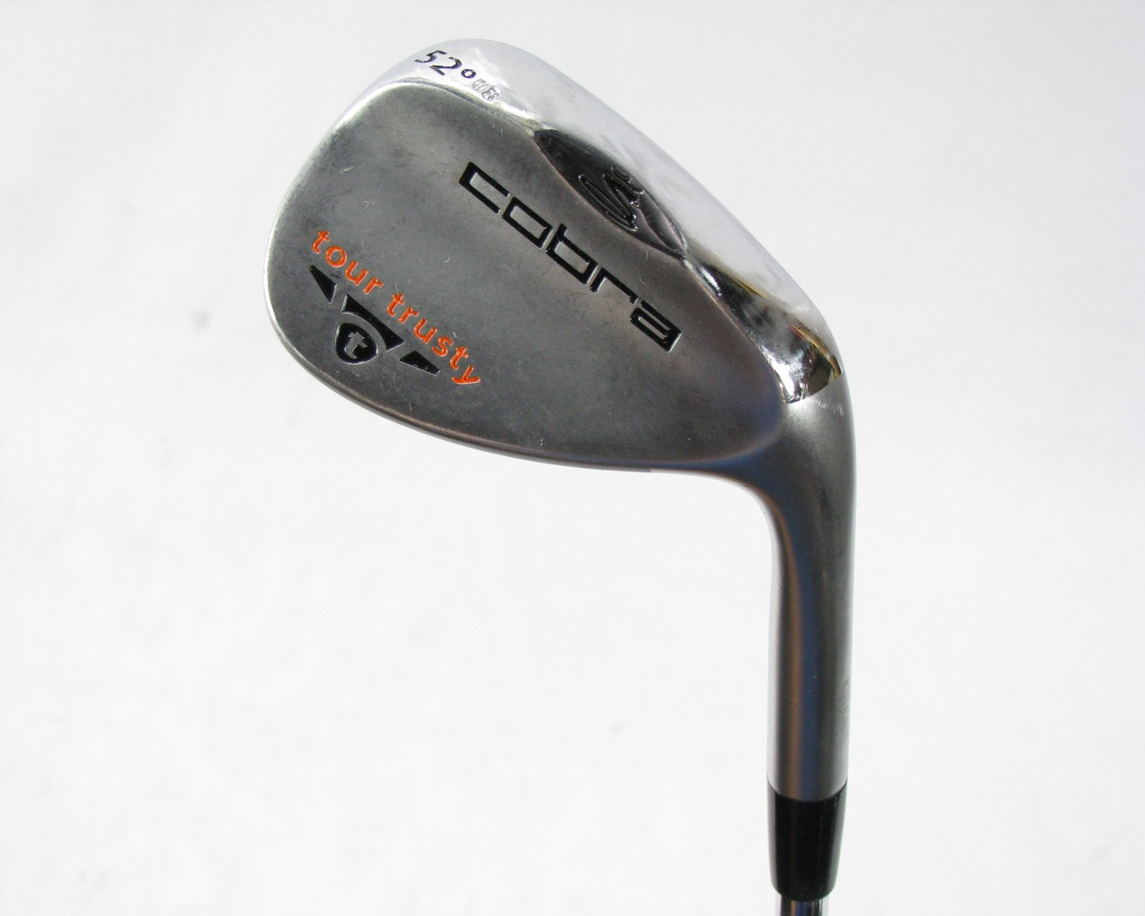 Cobra Tour Trusty Satin Gap Wedge 52* w/ Factory Steel Stiff S200 (Out