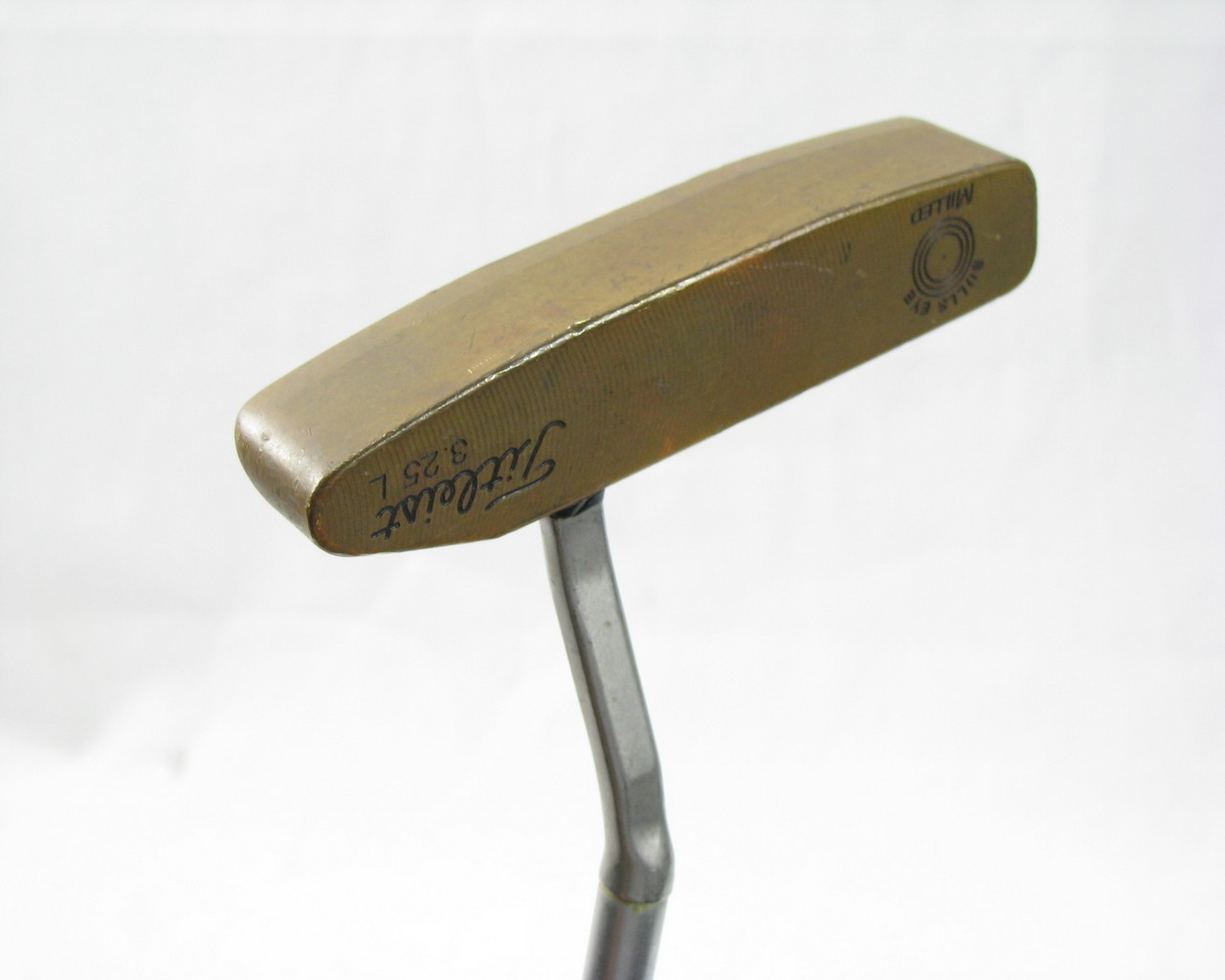 Titleist Bulls Eye Milled 3.25 L Putter 35" w/ Factory Steel Satin (Out