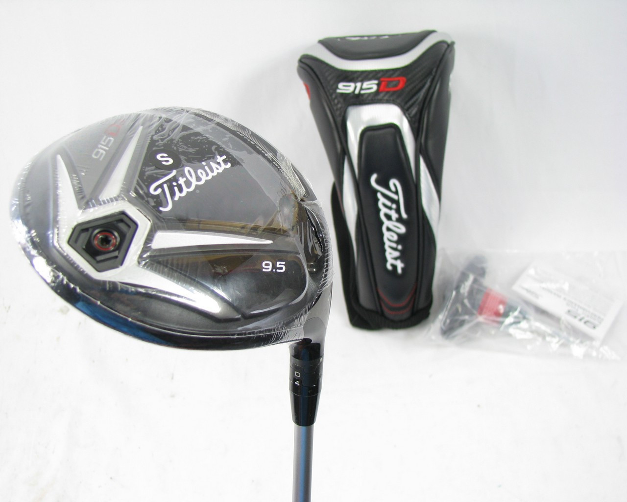 NEW Titleist 915D2 Driver 9.5* w/Graphite Diamana Stiff Headcover ...