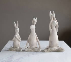 Yoga Rabbits - Set of 3