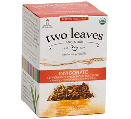 Two Leaves and a Bud - Organic Invigorate Purpose-Filled Tea