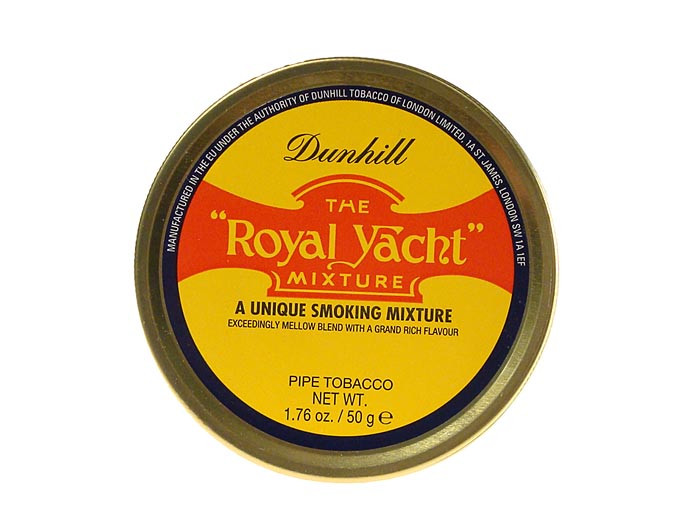 Dunhill Pipe Tobacco The Royal Yacht Mixture 50g Tin - SmokersHaven.com