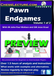 Pawn Endgames Volume 1 Preview