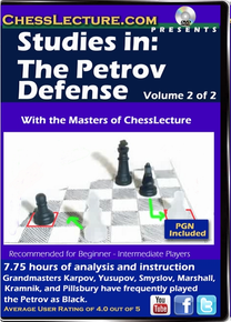 Studies in: The Petrov Defense V1 of 2 F
