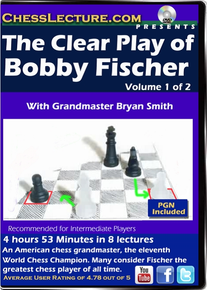 The Clear Play of Bobby Fischer 2 DVD set 