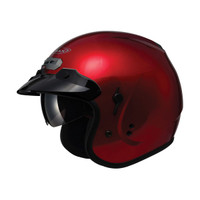 GMax GM32S Open-Face Helmet red