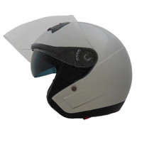 Vega VTS1 Open Face Helmet Silver