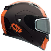 Bell Revolver Evo Rally Snow Helmet with Dual Shield Orange