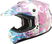 GMax DSG GM76X Leopard Helmet  Pink