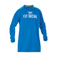 Fly Racing Windproof Jersey Blue