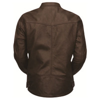 Roland Sands Design Walker Brown Leather Jacket 2