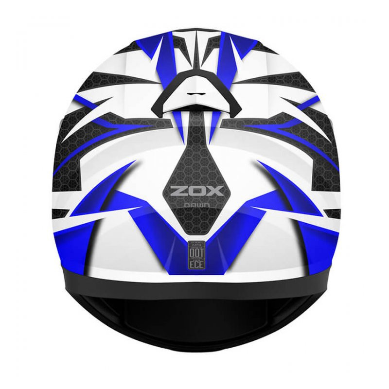 Zox Z-FF10 Full Face Motorcycle Helmet 