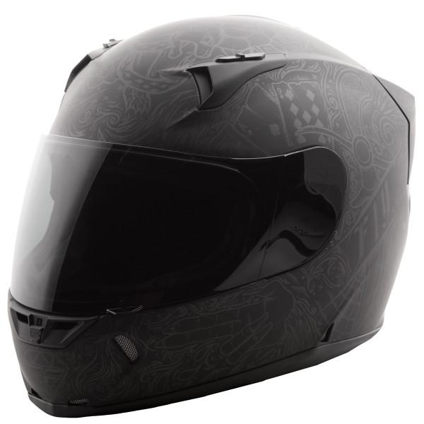 Fly Racing Revolt Ink 'N Needle Helmet Black