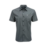 Fly Racing Button Up Shirt Gray