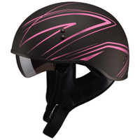 GMax GM65 Naked Torque Half Helmet Pink