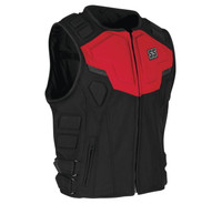 Speed and Strength Men's Critical Mass Armored Vest Red View