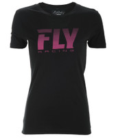 Fly Racing Logo Fade Women's Tee