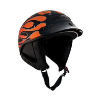 Zox Alto Custom Hot Rod Half Helmet