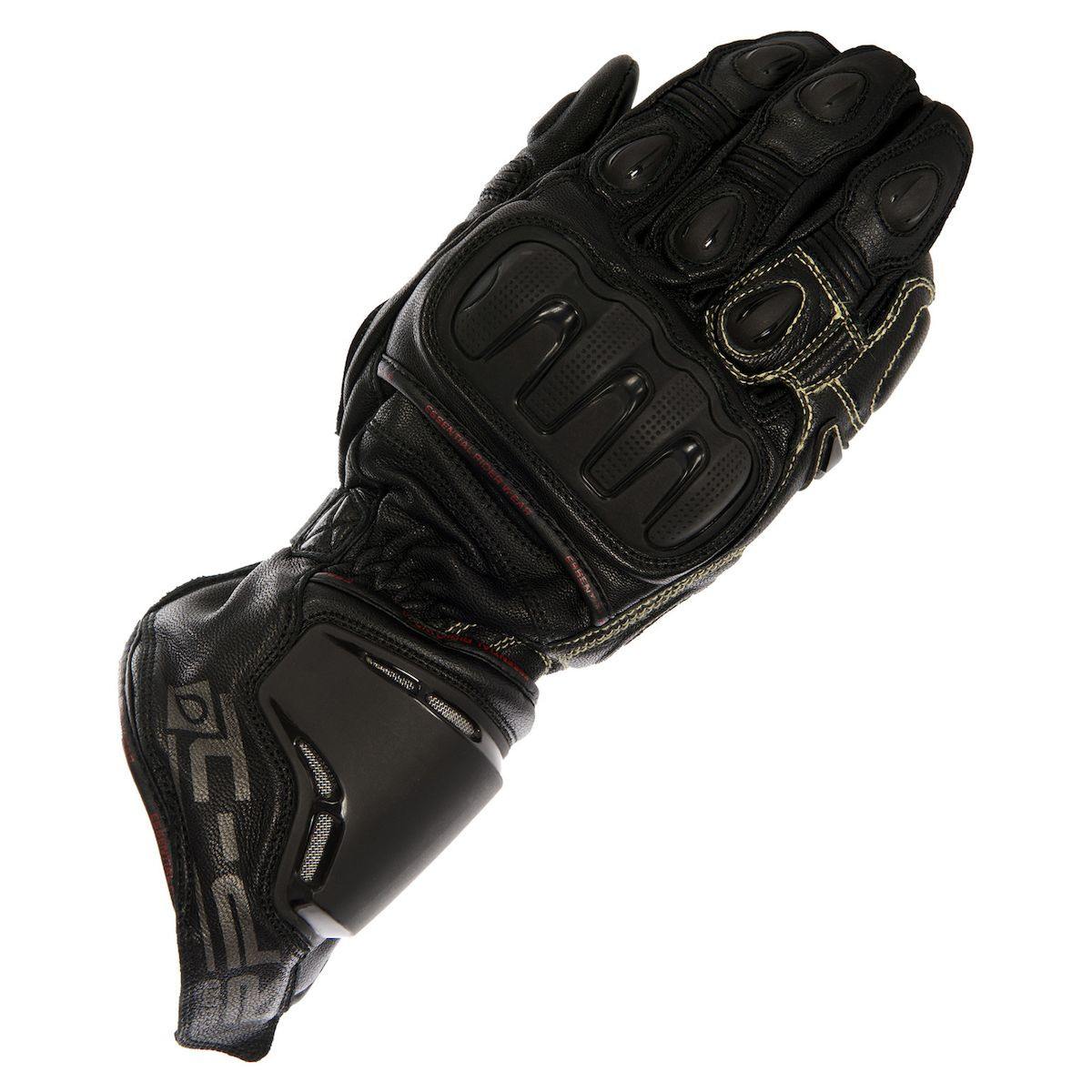 Oxford Unisex-Adult RP-1 Waterproof Leather Race Gloves Stealth Black, Medium 
