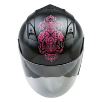 G-Max OF-77 Open Face Eternal Helmet For Women's
