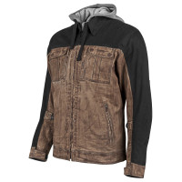 Speed and Strength Men's Rough Neck Textile Jacket