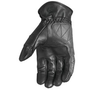 Roland Sands Design Men's Bronzo Leather Gloves Black Inner View