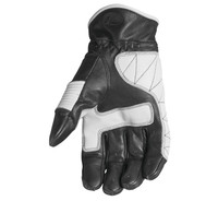 Roland Sands Design Men's Bronzo Leather Gloves White Inner View