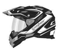 Cyber UX-33 Chaos Off Road Helmets For Men's Silver View