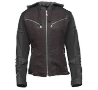 Speed And Strength Women's Street Savvy Jacket Oxblood View