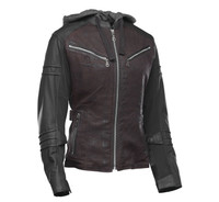 Speed And Strength Women's Street Savvy Jacket Oxblood Side View